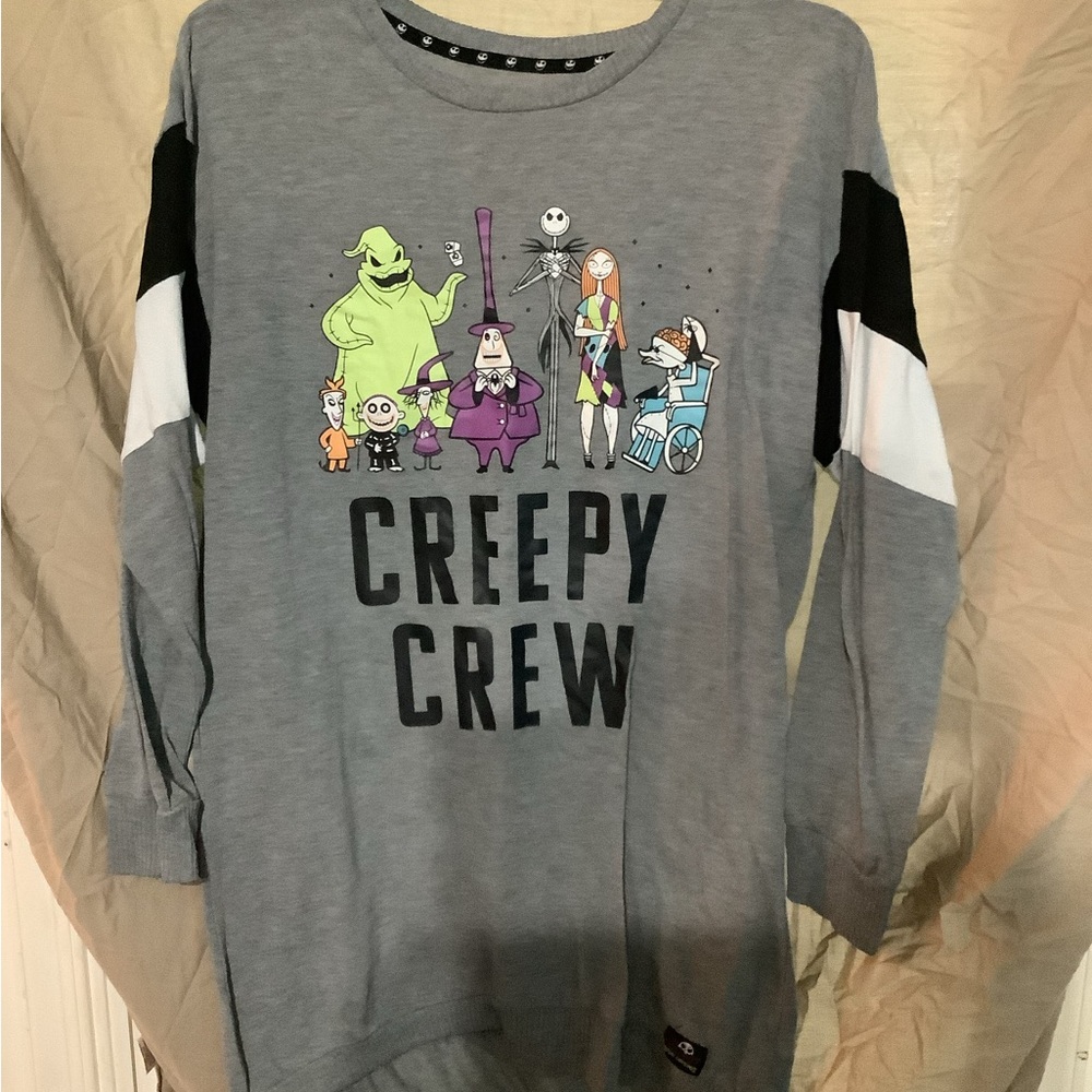 Gray Creepy Crew Kids Shirt